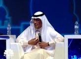وزير الطاقة السعودي: ملتزمون بالعمل مع منتجي النفط من أجل توازن السوق ونستهدف إجراء طرح أرامكو في أقرب وقت ممكن