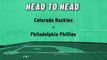 Colorado Rockies At Philadelphia Phillies: Total Runs Over/Under, April 26, 2022