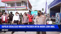 Cek Rest Area KM 57, Kapolri Imbau Pemudik Manfaatkan Layanan Posko Mudik