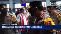 Polda Banten Paparkan Kesiapan Pengamanan Idul Fitri 1443H Kepada Kapolri Beserta Rombongan