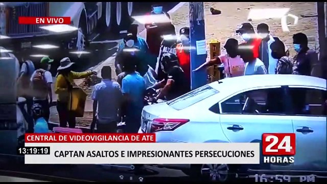 Ate: Cámaras de seguridad permiten captura de delincuentes en todo el distrito