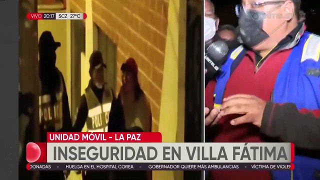 Vecinos capturan a dos ladrones quienes intentaron ingresar a un domicilio en La Paz