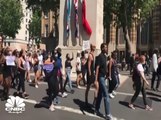 مئات يحتجون في لندن وبرلين على مقتل جورج فلويد في أميركا