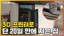 [자막뉴스] 3D 프린터로 20일 만에 지은 집...가격은? / YTN