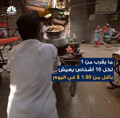 下载视频: شخصٌ واحدٌ من بين 10 أفراد حول العالم يعيش على أقل من 1.9$ في اليوم والبنك الدولي  يحذر