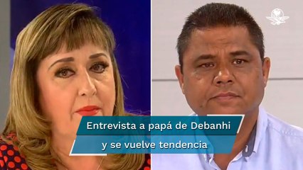 ¿Qué versión aceptan? Conductora se vuelve tendencia por entrevista con padre de Debanhi