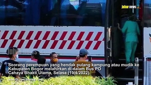 PEMUDIK MELAHIRKAN DI BUS