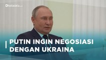 Ingin Akhiri Konflik di Ukraina, Putin Berharap Ada Negosiasi | Katadata Indonesia