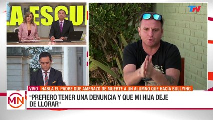 Padre amenazó de muerte a niño que le hacía bullying a su hija: "No me arrepiento"