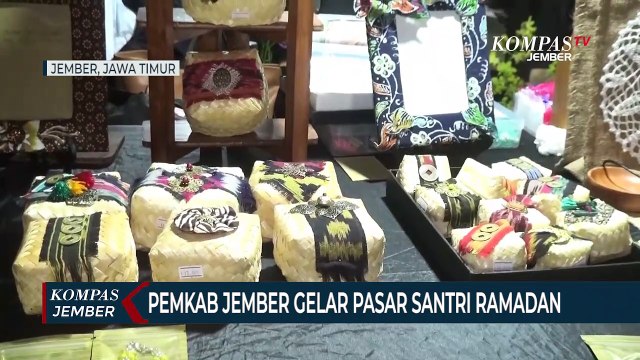 Pasar Santri Ramadan Tingkatkan Ekonomi Kreatif Pondok Pesantren