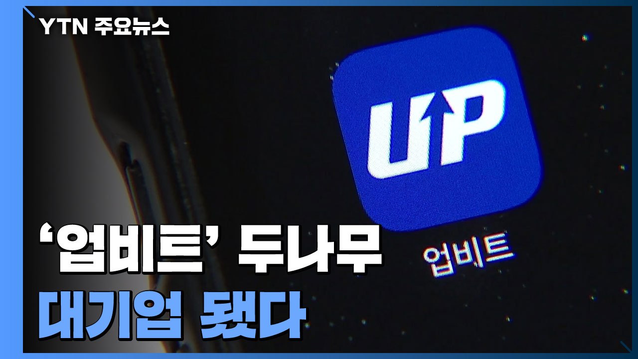 업비트 운영 두나무, 대기업 됐다...SK는 현대차 넘어 재계 2위로 / YTN