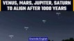 Venus, Mars, Jupiter, Saturn align in straight line this week after 1000 years | OneIndia News