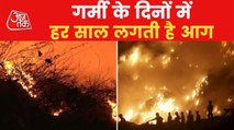 Massive fire at Bhalswa landfill site in Delhi