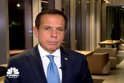 حاكم ولاية ساوباولو لـ CNBC عربية: نمو صادرات الولاية للإمارات 15% في 2020