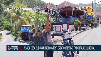 Content Creator TV Digital Keliling Bali