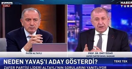 Ümit Özdağ, Kılıçdaroğlu'nun neden Cumhurbaşkanı adayı olmaması gerektiğini açıkladı