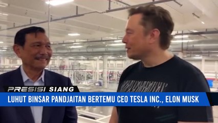 CEO Tesla yang Baru Membeli Twitter dan Bertemu Menko Luhut