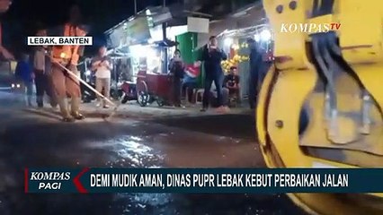 Perbaikan Jalur Utama untuk Pemudik Dikebut oleh PUPR