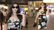 Nora Fatehi ने Airport पर दिखाया अपना Stylish Avtaar, Video viral | FilmiBeat