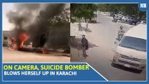 On Camera, Suicide Bomber Blows Herself Up In Karachi