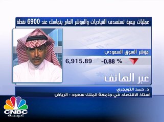 "تاسي" ينهي الجلسة بالمنطقة الحمراء وسط أداء سلبي من جميع القطاعات