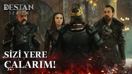 Alpagu Han, Akkız ve Batuga'yı son kez uyarıyor!- Destan 21. Bölüm