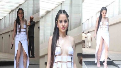 Urfi Javed ने फिर  पहनी बेहूदा ड्रेस , Video Viral होते ही हुईं Social Media पर Troll|FilmiBeat