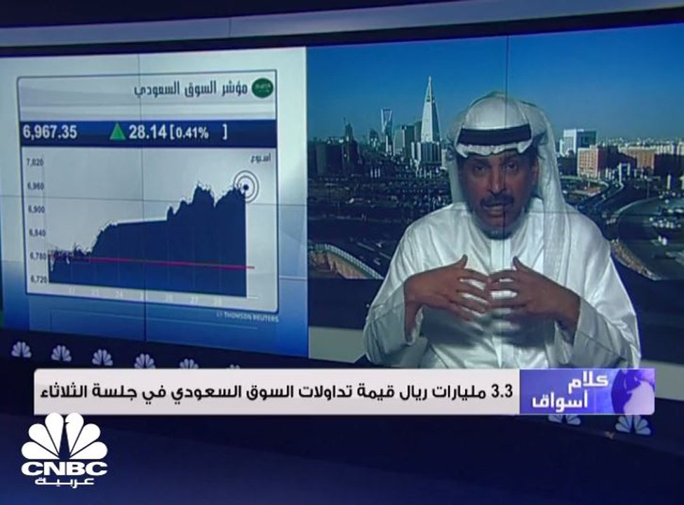 بسيولة 3.3 مليار .. "تاسي" يواصل الارتفاع للجلس...