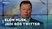 Resmi Dibeli Elon Musk, Saham Twitter Naik 6% | Katadata Indonesia