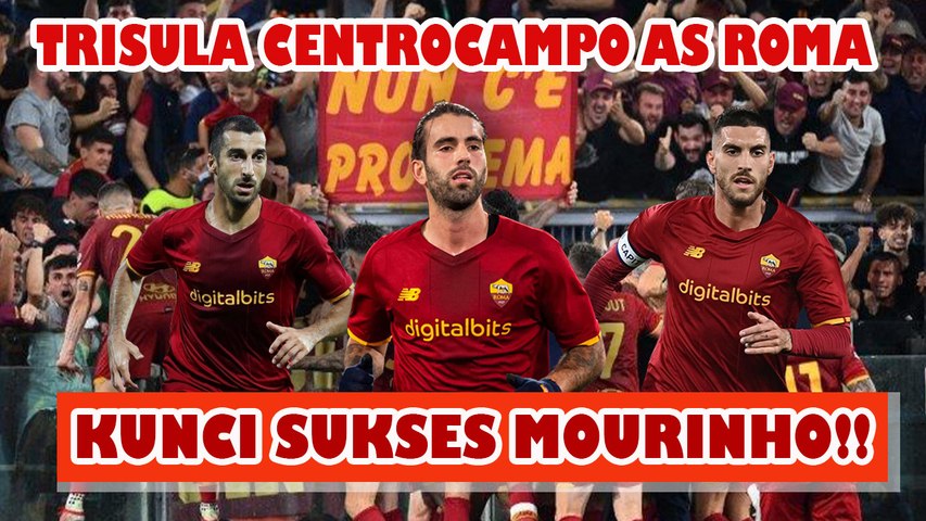 CENTROCAMPO AS ROMA SEMAKIN SOLID!!