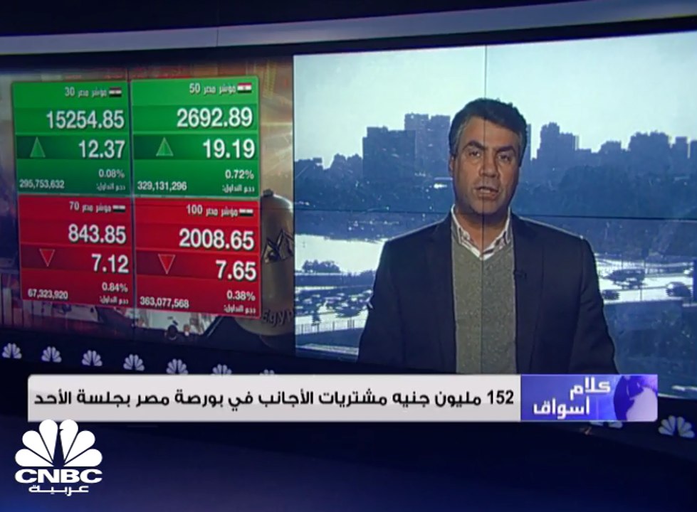 البورصة المصرية تربح 4.6  مليار جنيه في ختام تع...