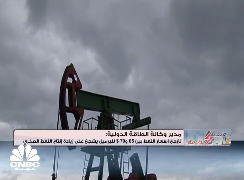 مدير وكالة الطاقة الدولية: تأرجح أسعار النفط بين 65 و 70 دولاراً للبرميل يشجع على زيادة إنتاج النفط الصخري