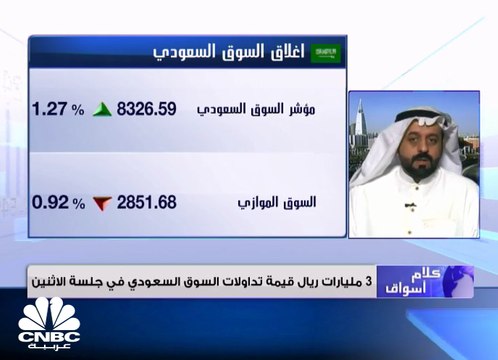 السوق السعودي يسترد مستوى 8320 نقطة بدعم من قطاعي البنوك والطاقة