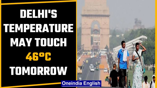 Delhi temperature to breach 42°C mark today, yellow alert issued | India heatwaves | Oneindia News