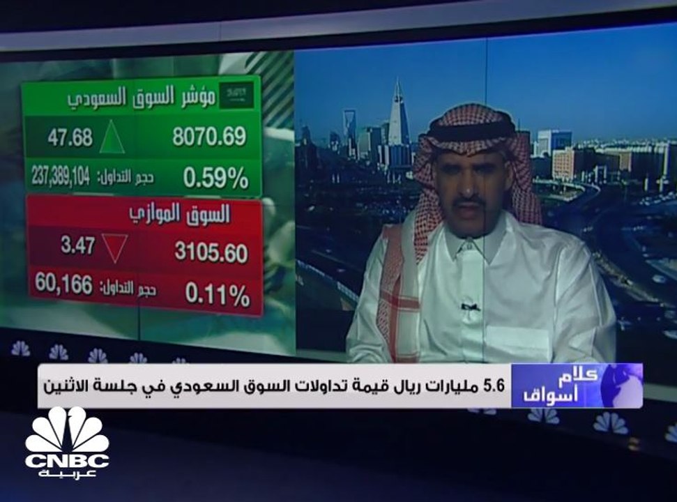 السوق السعودي يواصل الإرتفاعات للجلسة الثانية ع...