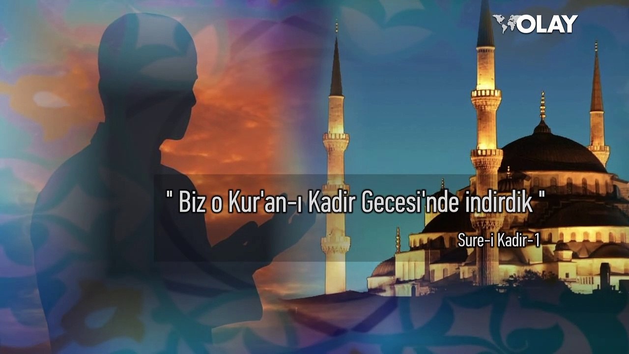 Kadir geceniz mübarek olsun