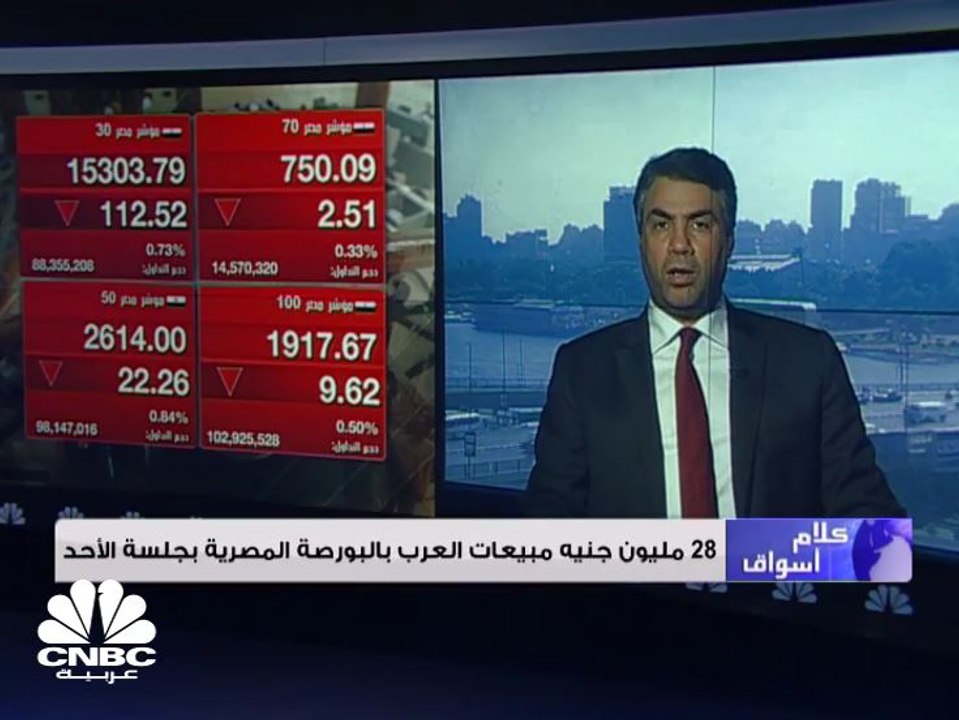 السوق المصري يعود للتداولات بعد تحديد القيمة العادلة لسهم القلعة من المستشار المستقل ويهبط بأكثر من 4% مع نهاية الجلسة