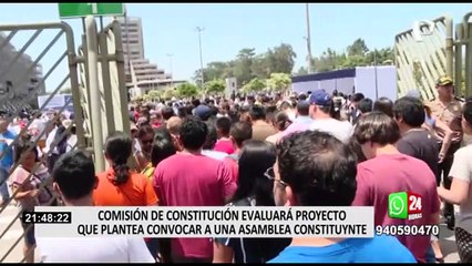 Download Video: Asamblea Constituyente: Proyecto del Ejecutivo no contaría con votos necesarios para su aprobación