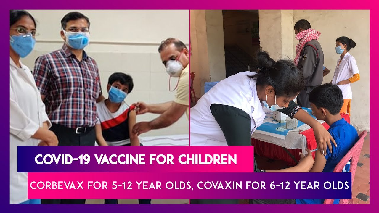 Covid-19 Vaccine For Children: Corbevax For 5-12 Year Olds, Covaxin For 6-12 Age Group