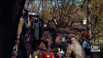 Ukrayna askerleri Donbas'ta teyakkuzda