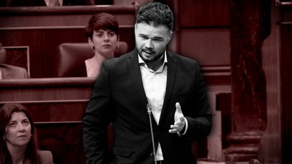 Rufián amenaza al Gobierno con tumbar el Plan de Respuesta: “Pidan el teléfono al señor Casero”
