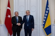 Şentop, Bosna Hersek'te Dzaferovic ile görüştü