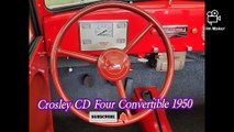 1950 Crosley CD Four Convertible . سيارات كلاسيكيه . Classic cars