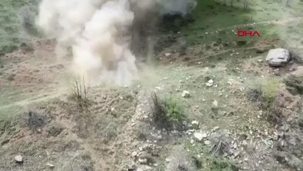 BİNGÖL'DE 4 FARKLI NOKTADA DÜDÜKLÜ TENCERE İÇERİSİNDE EYP ELE GEÇİRİLDİ