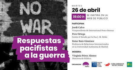 Espacio Público | Respuestas pacifistas a la guerra