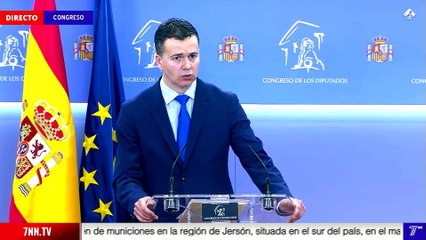 El portavoz del PSOE en el Congreso valora el caso Pegasus