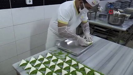 Baklavacıların bayram mesaisi başladı