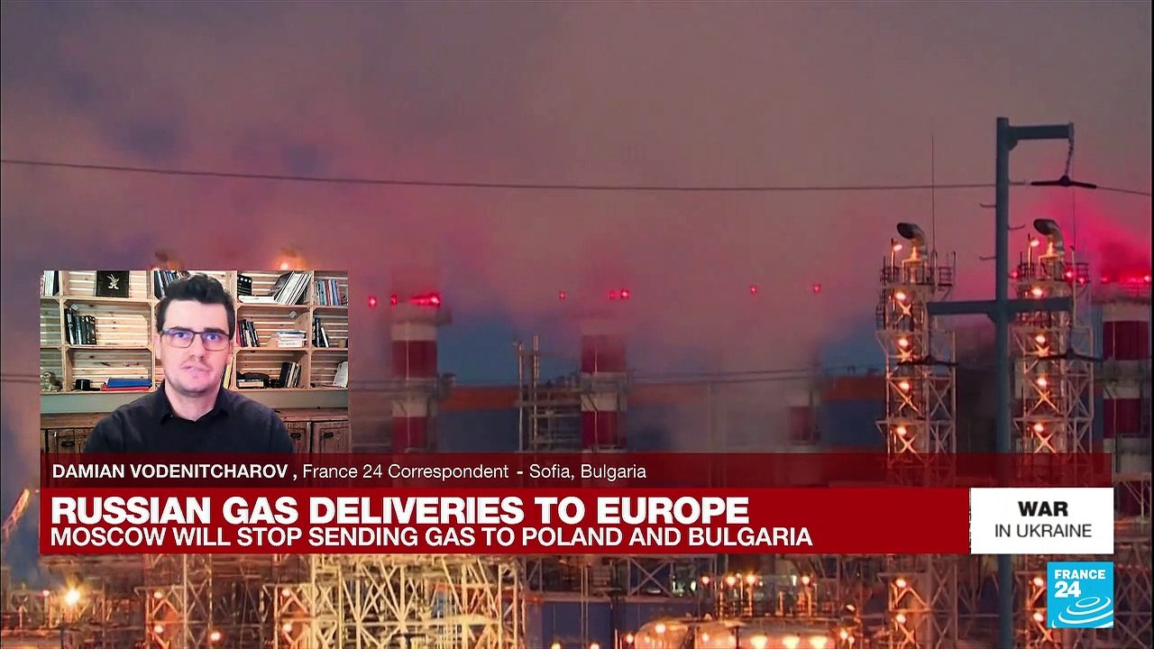 Gazprom says supplies to Poland and Bulgaria halted