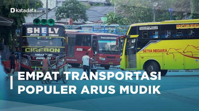 Antisipasi Pilihan Moda Perjalanan Terpopuler Arus Mudik 2022 | Katadata Indonesia