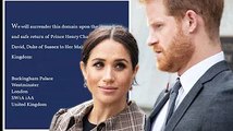 Meghan and Harry once targeted by hackers who issued demand on 'archewellcharity' website